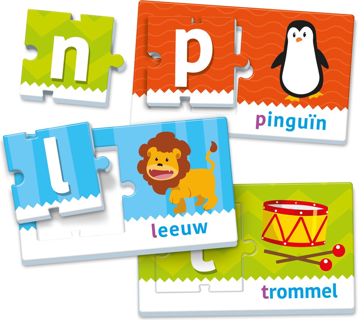 Clementoni - Letters leren - Eerste alfabet - Stukken voor kinderen - Alleen of samen spelen - Educatief Speelgoed - 3-5 jaar — afbeelding 2