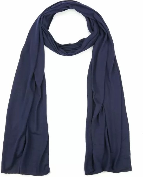 Bijoutheek Sjaal (Fashion) Dun FF (35 x 200cm) Navy