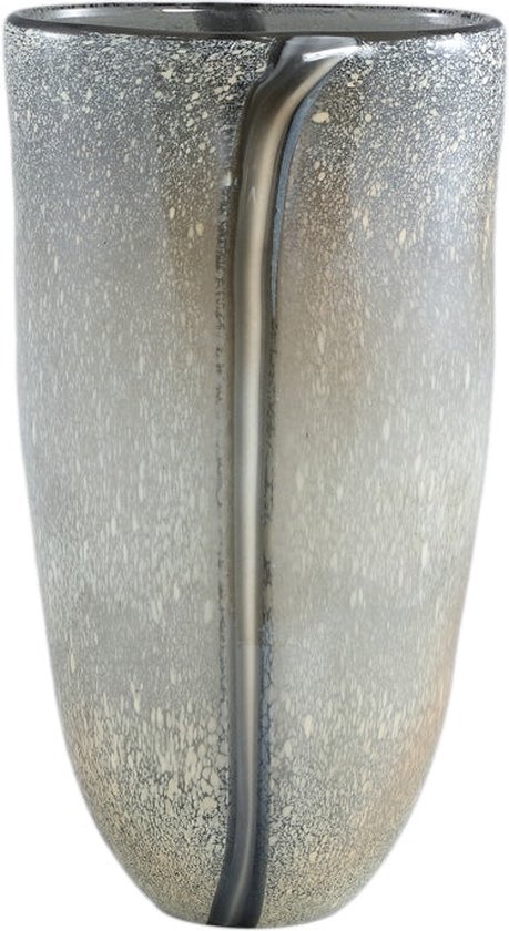 PTMD Nicho Vaas - 20 x 12 x 38 cm - Glas - Creme