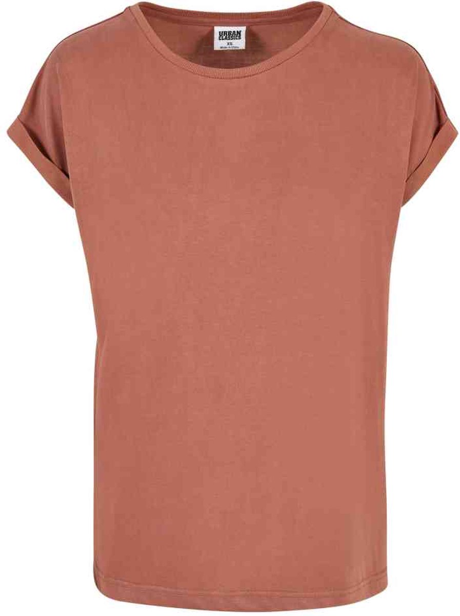 Urban Classics Modal Extended Shoulder Top XL Oranje