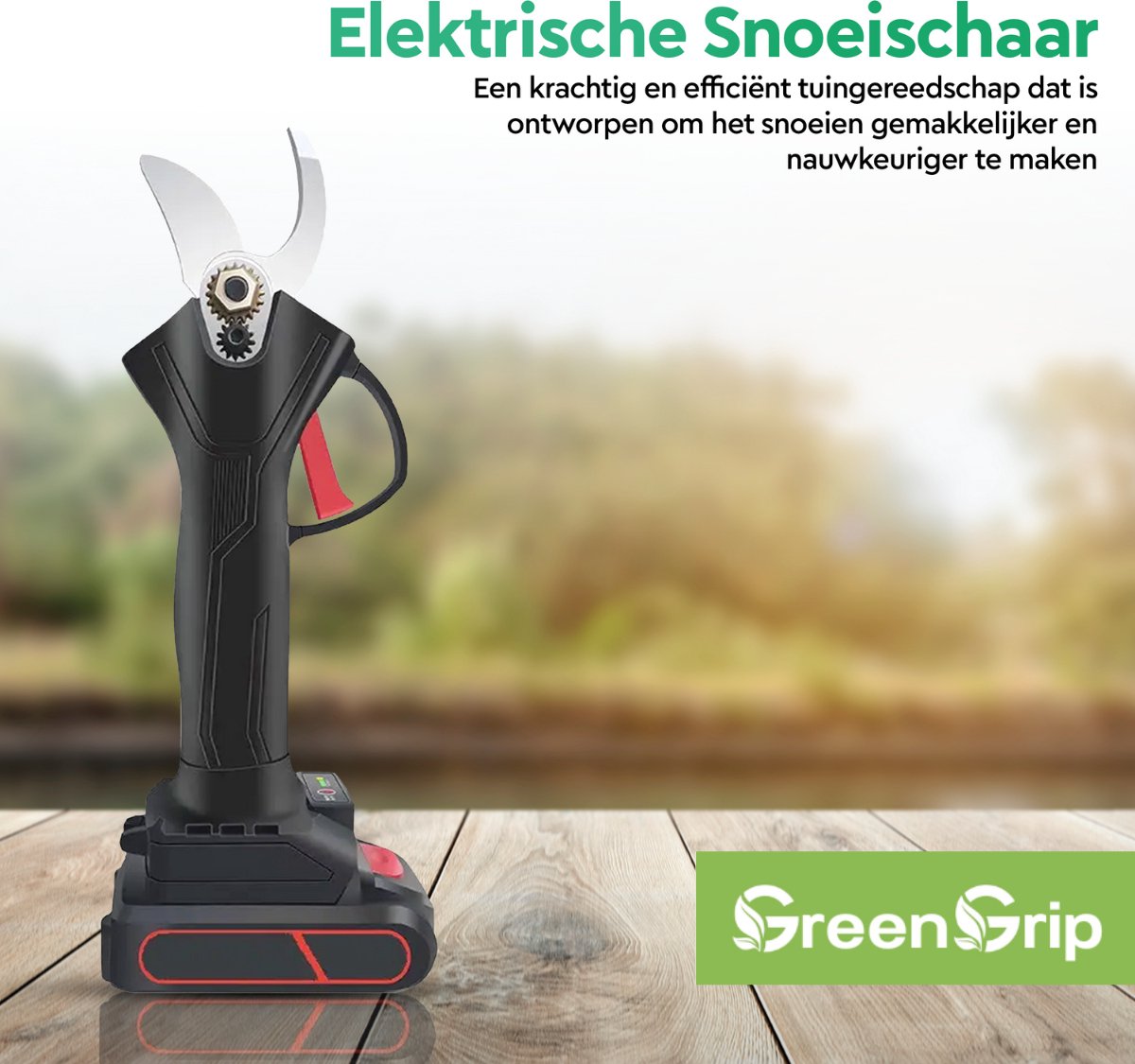 48Vf Draadloze Snoeischaar Elektrische Snoeischaar Met 2pc Lithium-Ion Batterij Efficiënte Boom Bonsai Snoeitakken Cutter Eu Plug | NL