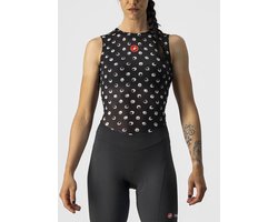 Castelli PRO MESH 3 Ondershirt zonder mouwen Dames Light Black - Vrouwen - maat M