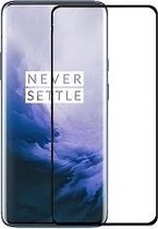 OnePlus 7 Pro - Full Cover Screenprotector Folie - Zwart