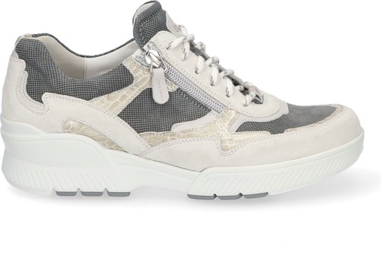 Durea 6252 Sneaker Offwhite/Beige/Grijs H