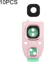 10 STKS Cameralensdeksels voor Galaxy A5 (2017) / A520 (roze)