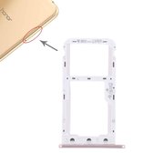 SIM-kaartvak + SIM-kaartvak / Micro SD-kaart voor Huawei Enjoy 7 (Gold)