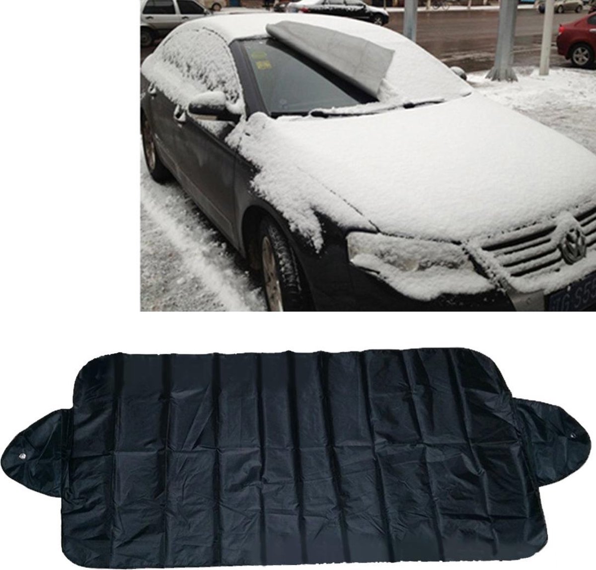Autovoorruit Zonnescherm Winterauto Sneeuwschildkap Auto voorruit / regen / vorst / zonnescherm, Afmeting: 150 x 70 cm, willekeurige kleur levering - Merkloos