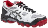 Asics Sportschoenen - Maat 33.5 - Unisex - wit,zwart,rood