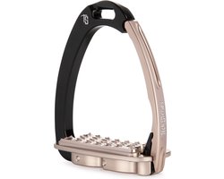 TECH STIRRUP Venice Evo Sloped - Black/Rosegold - Maat 12CM