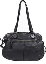 Sac à bandoulière en cuir Lieke Bear Design - Zwart