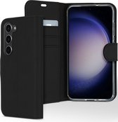 Accezz Hoesje Met Pasjeshouder Geschikt voor Samsung Galaxy S23 - Accezz Wallet Softcase Bookcase - Zwart