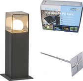 QAZQA denmark - Moderne Staande Buitenlamp | Staande Lamp voor buiten - 1 lichts - H 300 mm - Antraciet - Buitenverlichting