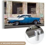 MuchoWow® Peinture sur Verre - Voiture Oldsmobile - 80x40 cm - Peintures sur Verre Acrylique - Photo sur Glas