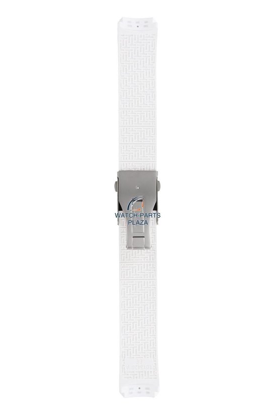 Horlogeband Tissot T013420 T047420 T Touch Expert siliconenband wit 21 mm T603027565 bol