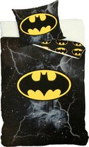 Batman Dekbedovertrek Logo Eenpersoons 140 x 200 cm