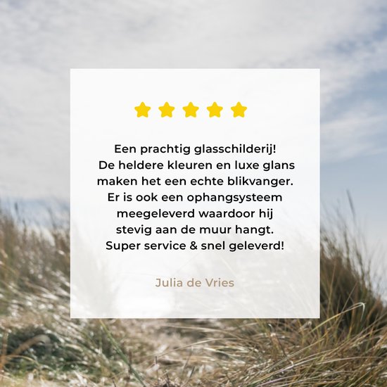 MuchoWow® Tableau sur verre 40x30 cm - Tableau sur verre acrylique - Soleil - Nuages ​​- Plage - Photo sur verre - Décoration murale salon - Décoration murale chambre - Peintures