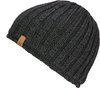 Beanie heavy knit - muts - grijs