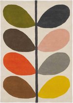 Orla Kiely - Giant Multi Stem 59205 Vloerkleed - 200x280 cm - Rechthoekig - Laagpolig Tapijt - Scandinavisch - Meerkleurig