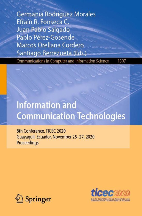 Springer Nature Proceedings Computer Science - Information a ... - cover