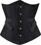 Attitude Holland Underbust korset -L- Hexen Zwart