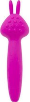 Vibez Rabbit Wand Vibrator - Roze - Palm Power - Roze - Vibrator Waterdicht