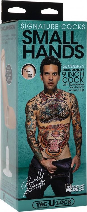 Signature Cocks - Owen Gray - 9 Inch Ultraskyn  Cock With Removable Vac-U-Lock Suction Cup - Skin Tone