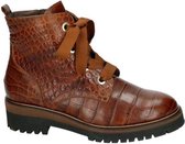 Softwaves - Dames - cognac/caramel - Veterboots - maat 38