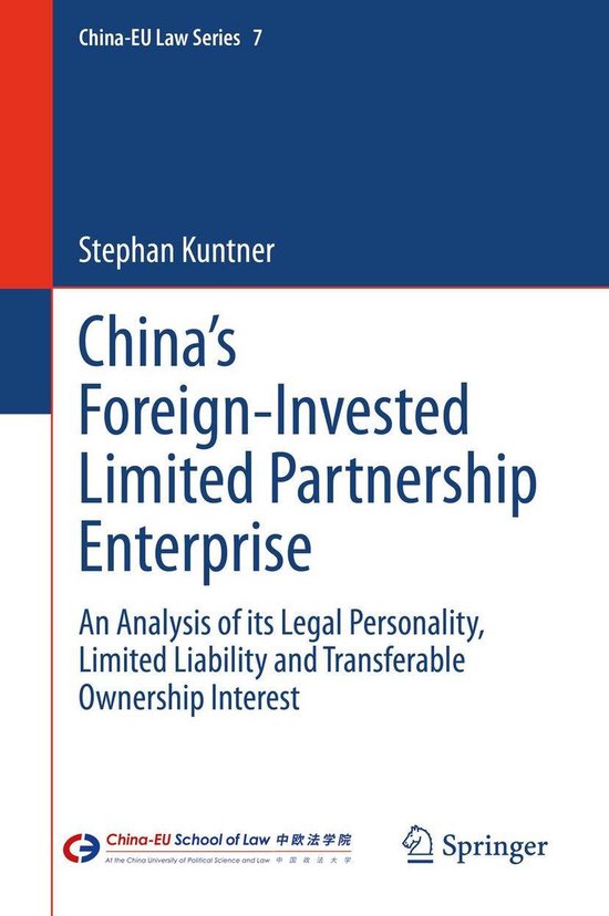 China-EU Law Series 7 - China’s Foreign-Invested Limited P ... - cover