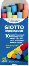 Giotto krijt Robercolor, doos met 10 krijtjes in geassorteerde kleuren