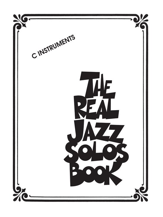 The Real Jazz Solos Book - cover