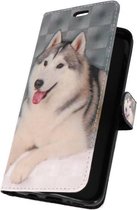 Wicked Narwal | bookstyle / book case/ wallet case Hoesje voor Samsung Galaxy S9 Plus 3D Print Hondje