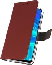 Wicked Narwal | Wallet Cases Hoesje voor Huawei P Smart 2019 Bruin