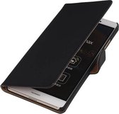 Wicked Narwal | bookstyle / book case/ wallet case Hoes voor Huawei Huawei Ascend P8 Max Zwart