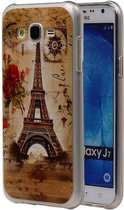 Wicked Narwal | Eiffeltoren TPU Hoesje voor Samsung galaxy j7 2015 J700F