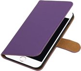 Wicked Narwal | bookstyle / book case/ wallet case Hoes voor iPhone 7/8 Plus Paars