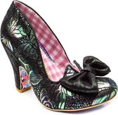 Irregular Choice Nick of Time Floral Pumps Groen