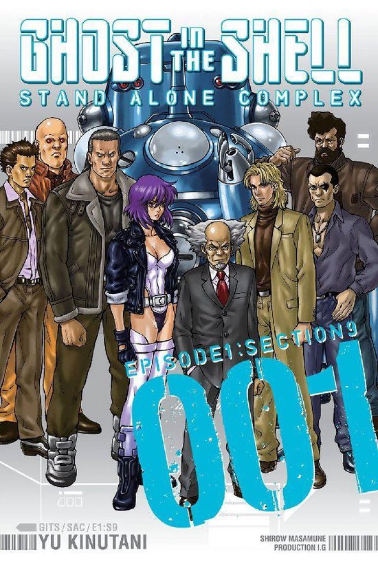 Ghost in the Shell Stand Alone Complex 1 - Ghost in the Shel ... - cover