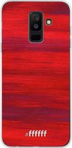 Samsung Galaxy A6 Plus (2018) Hoesje Transparant TPU Case - Scarlet Canvas #ffffff
