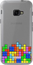 Samsung Galaxy Xcover 4 Hoesje Transparant TPU Case - Tetris #ffffff