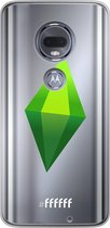 Motorola Moto G7 Hoesje Transparant TPU Case - The Sims #ffffff