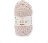 Katia Baby Nature  - kleur 101 Licht beige  bundel 5 x 25 gr.