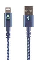 Xtorm USB naar Lightning Kabel - High-speed opladen - 1 meter - Blauw
