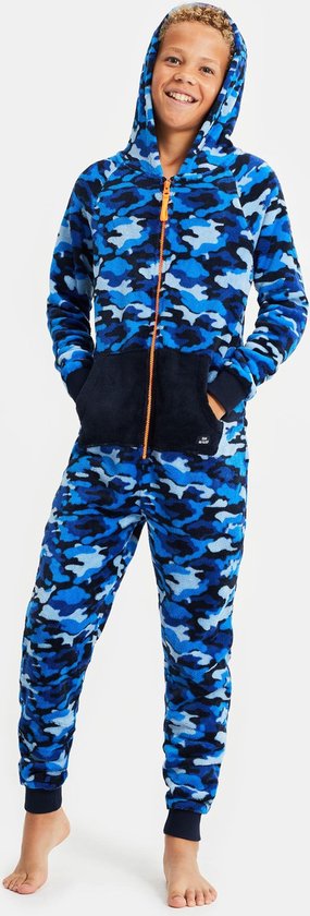 WE Fashion Jongens onesie met camouflagedessin | bol.com