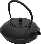 Deuba Theeketel gietijzer - 1100 ml - Zwart