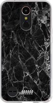 LG K10 (2017) Hoesje Transparant TPU Case - Shattered Marble #ffffff
