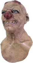 Witbaard Masker Creepy Man Rubber Beige/rood One-size