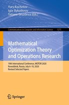 Communications in Computer and Information Science 1275 - Mathematical Optimization Theory and Operations Research