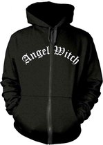 Angel Witch Vest met capuchon -M- Baphomet Zwart