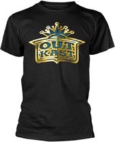 OutKast Heren Tshirt -S- Gold Logo Zwart