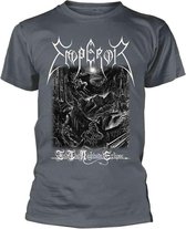 Emperor Heren Tshirt -XL- In The Nightside Eclipse Grijs